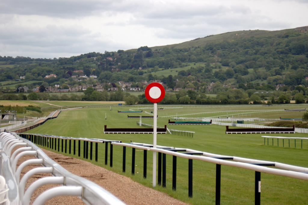 Finishing,Line,At,Cheltenham,Race,Course